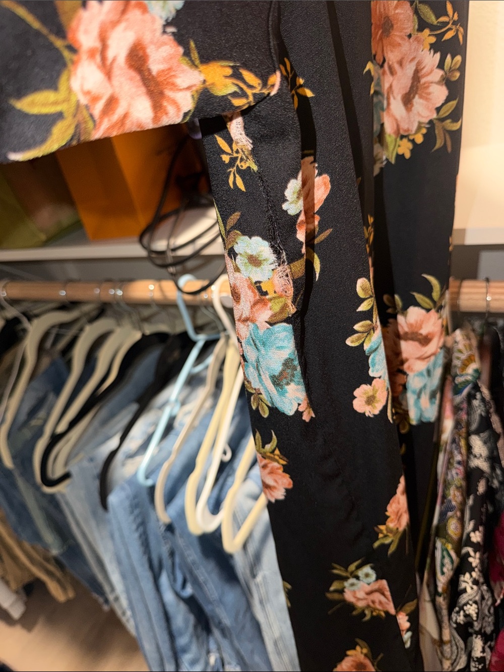 Xhilaration Floral Jumpsuit - Picture 4 of 4